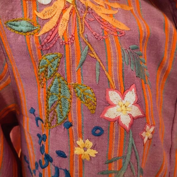 Johnny Was Work Shop shirt - Picture 5 of 6